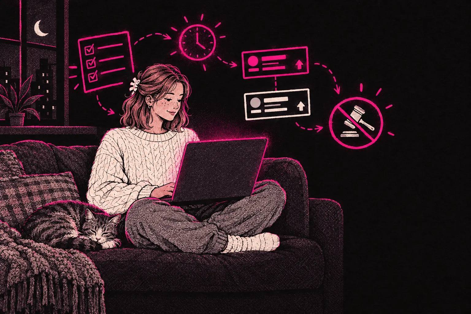 Cover illustration: How to Promote OnlyFans on Reddit Without Getting Banned