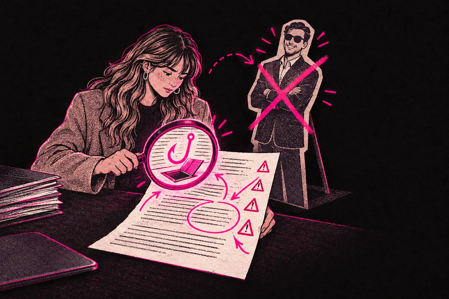 Cover illustration: OnlyFans Agency Scams and Red Flags to Spot Before You Sign