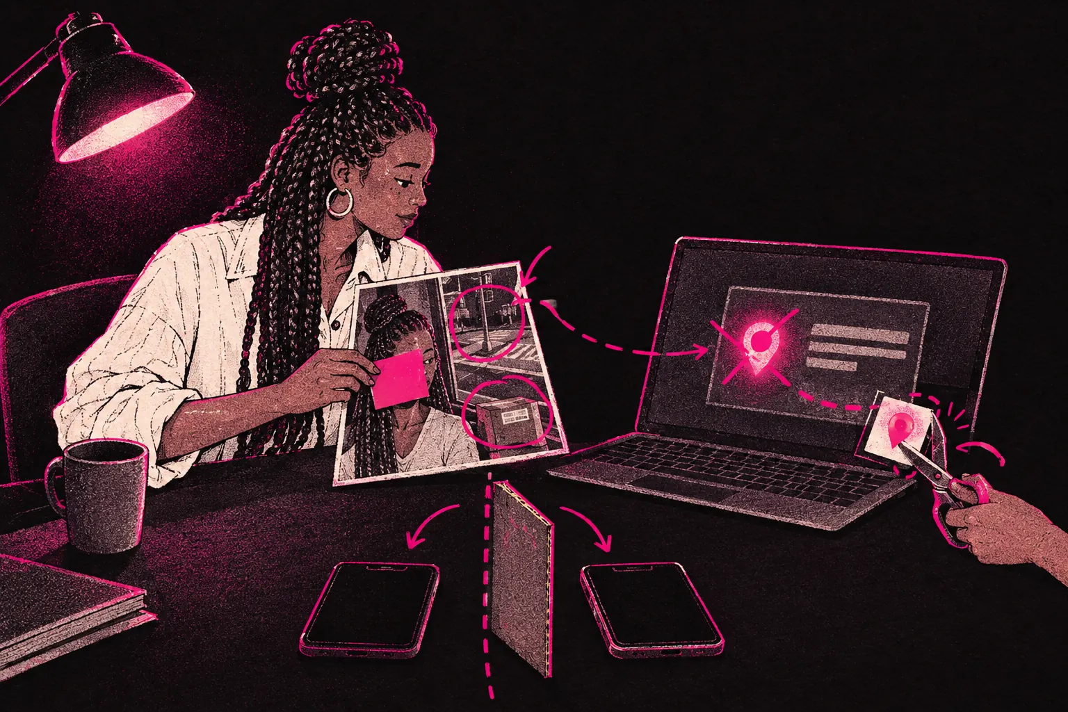 Cover illustration: How to Prevent Doxxing as an OnlyFans Creator