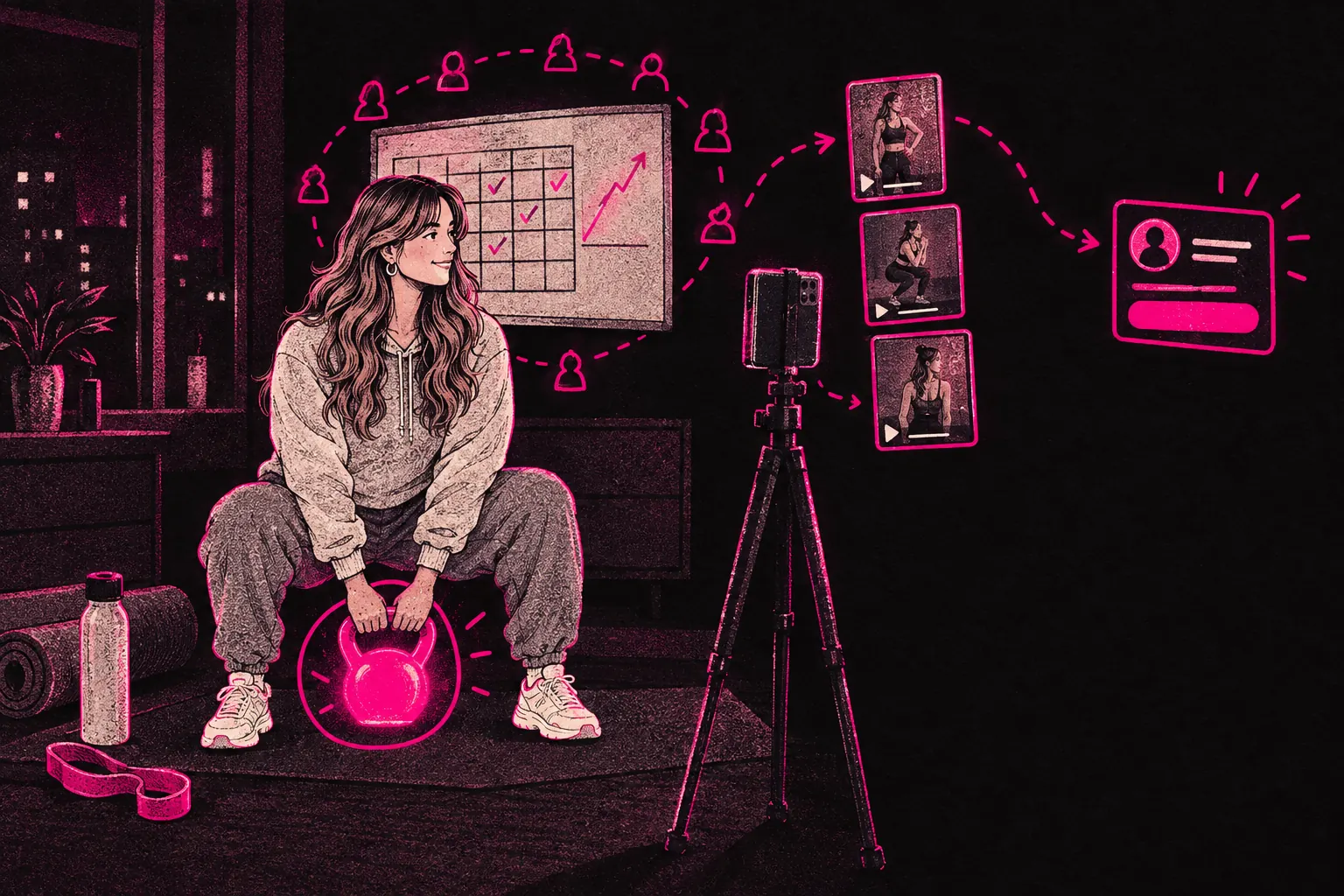 Cover illustration: How to Succeed on OnlyFans in the Fitness Niche
