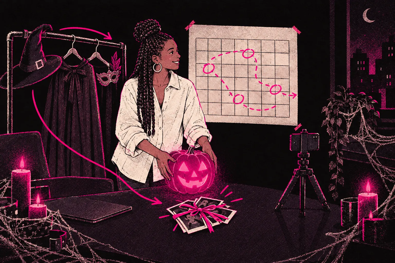 Cover illustration: Halloween Content for OnlyFans: Costume, Theme and PPV Ideas