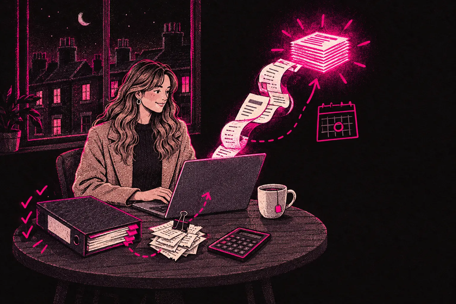 Cover illustration: OnlyFans UK Tax: Income Tax, NI and Self Assessment