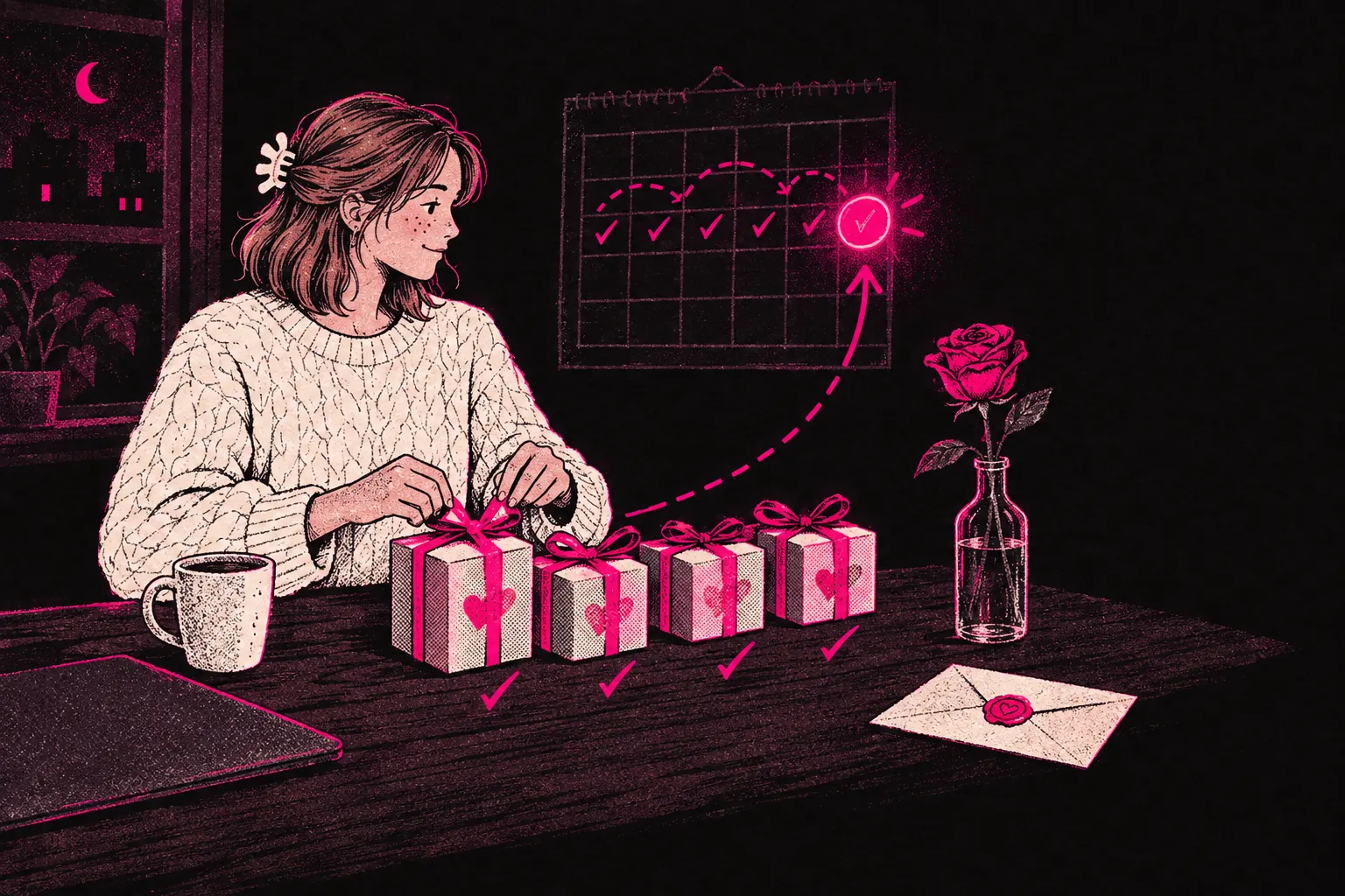 Cover illustration: Valentine's Day on OnlyFans: Content, PPV and Tip Menu Ideas
