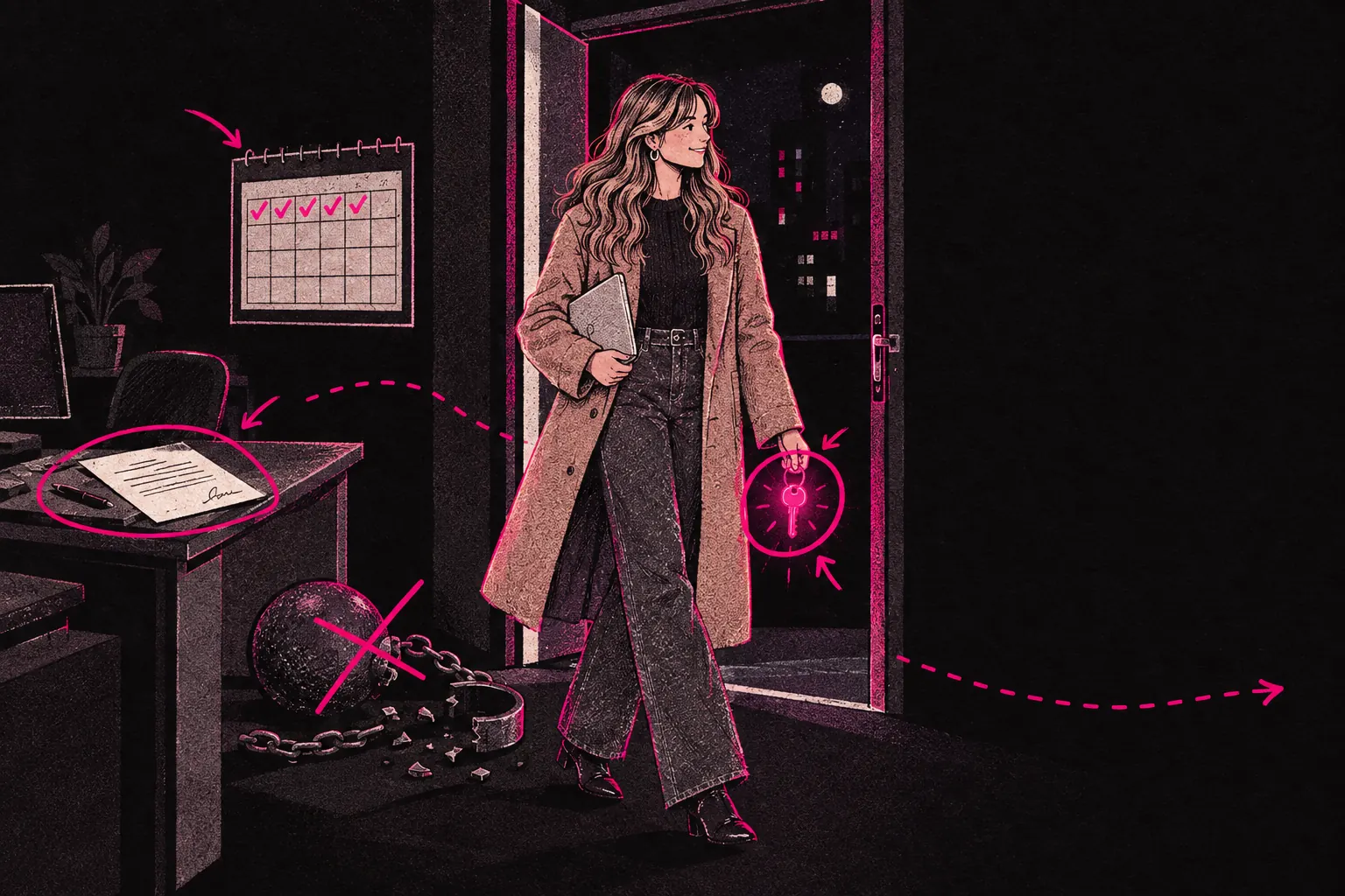 Cover illustration: What 'No Lock-In' Means in a Creator Contract